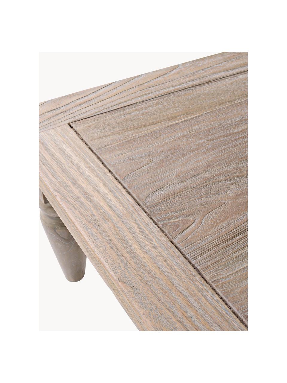 Salontafel Bali van teakhout, Teakhout, FSC-gecertificeerd, Teakhout, B 120 x H 30 cm