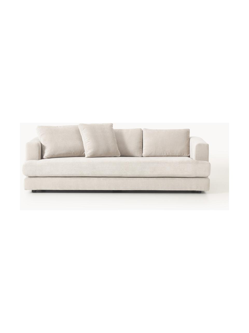 Sofa Tribeca (3-Sitzer), Bezug: 100 % Polyester Der strap, Gestell: Buchenholz, Kiefernholz, , Webstoff Hellbeige, B 228 x T 104 cm