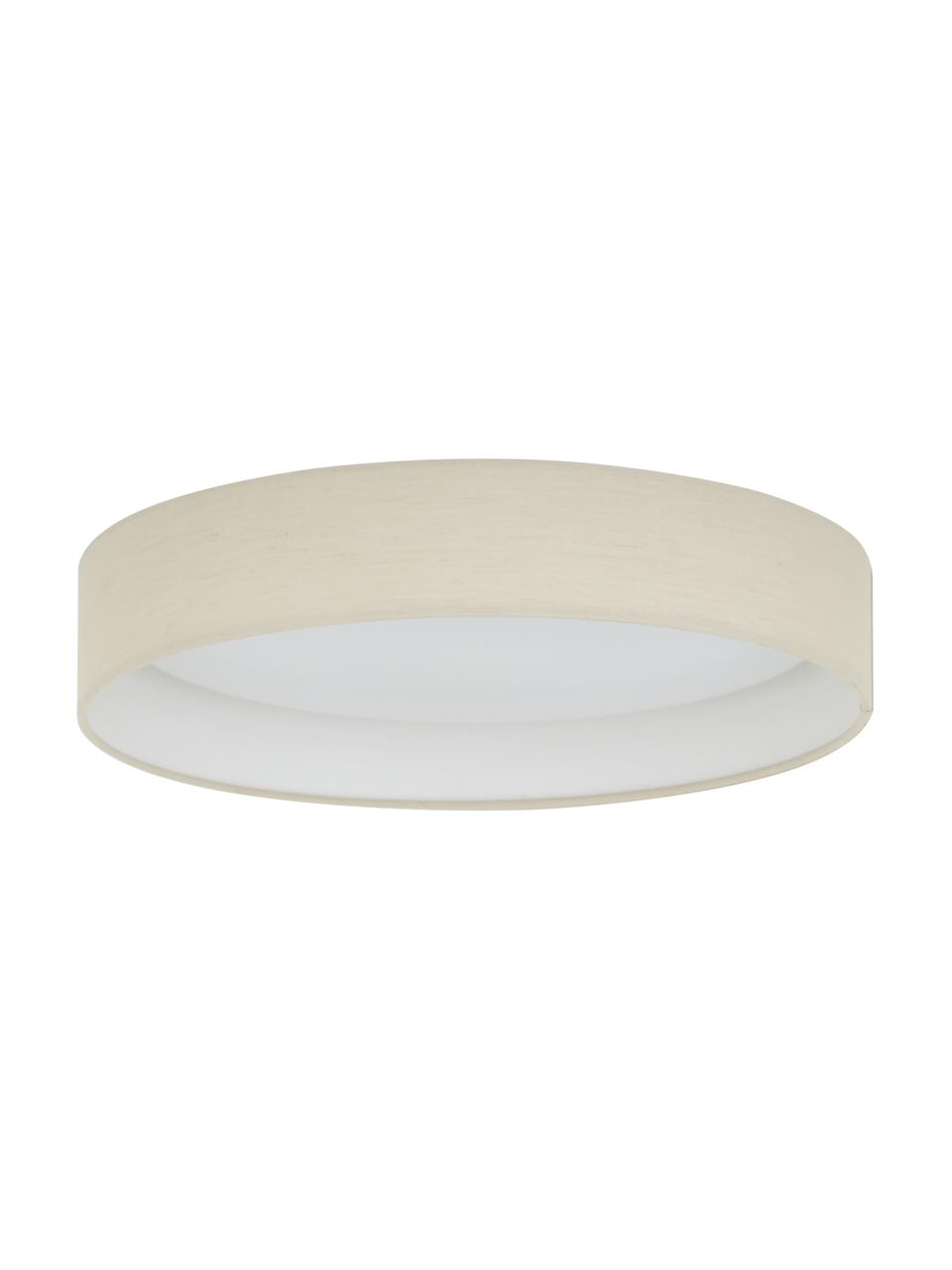 Plafonnier LED Helen, Blanc crème, Ø 52 x haut. 11 cm