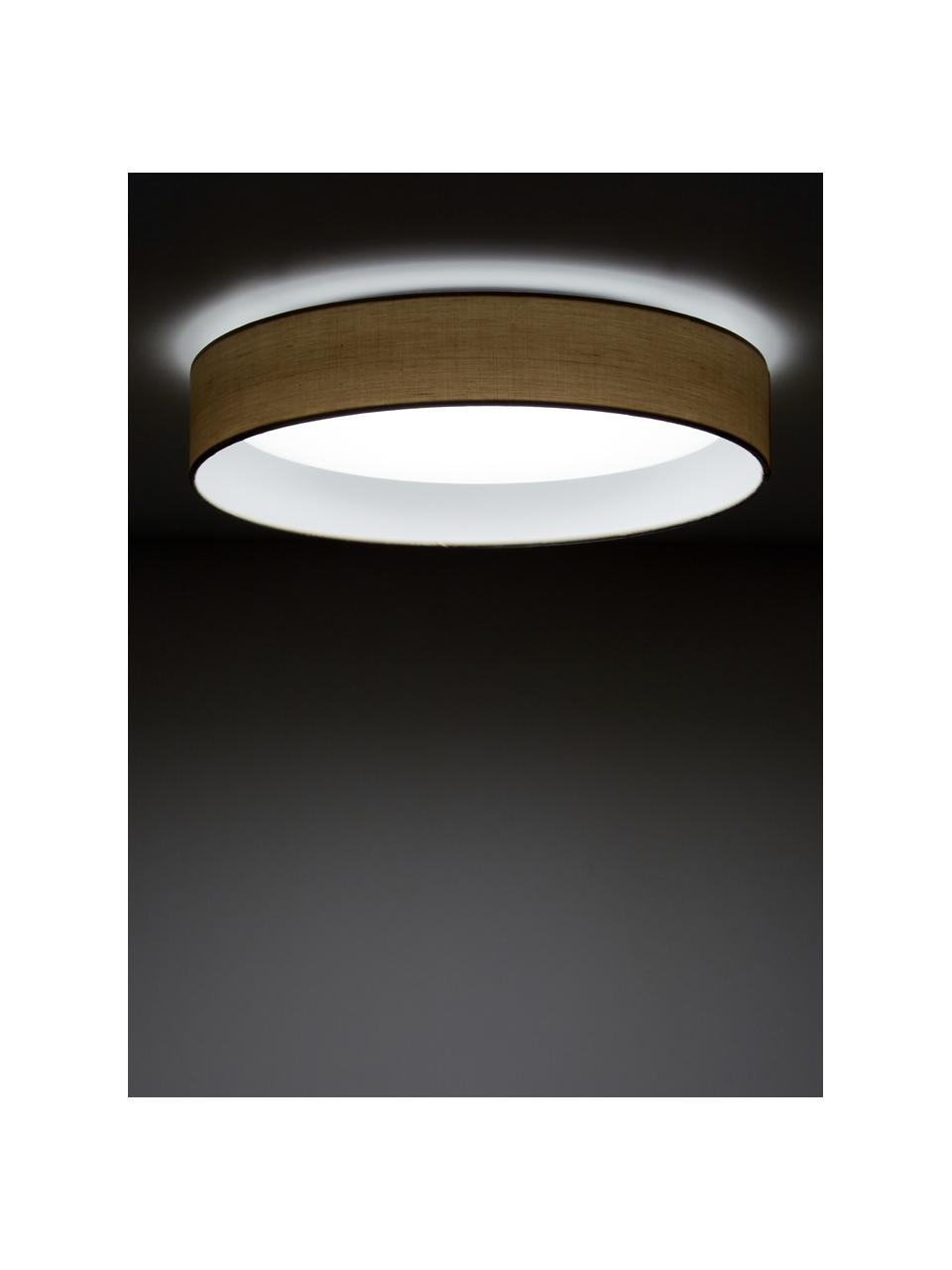 Plafonnier LED Helen, Blanc crème, Ø 52 x haut. 11 cm