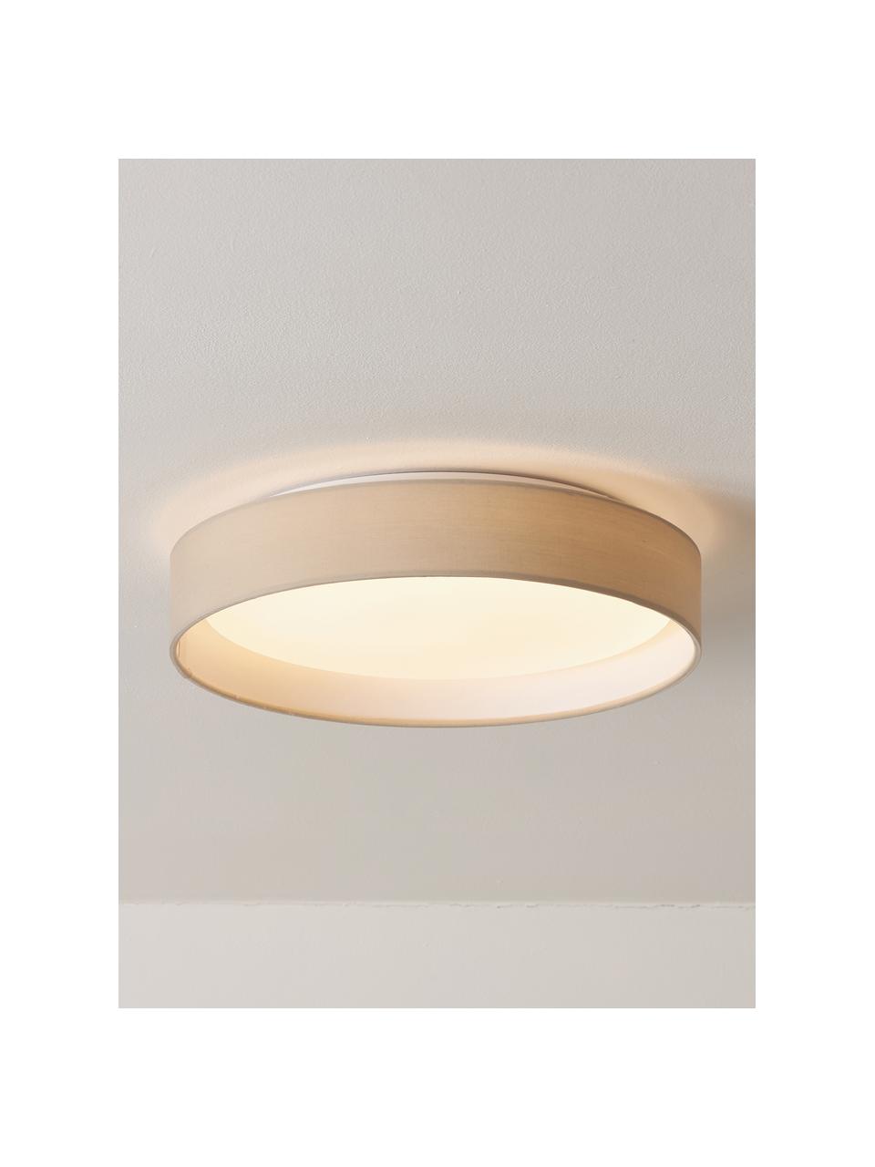 Lampa sufitowa LED Helen, Jasny beżowy, Ø 52 x W 11 cm