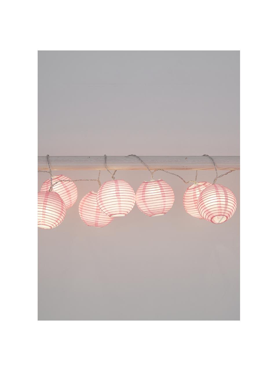 Guirlande lumineuse LED Festival, 300 cm, Rose, long. 300 cm