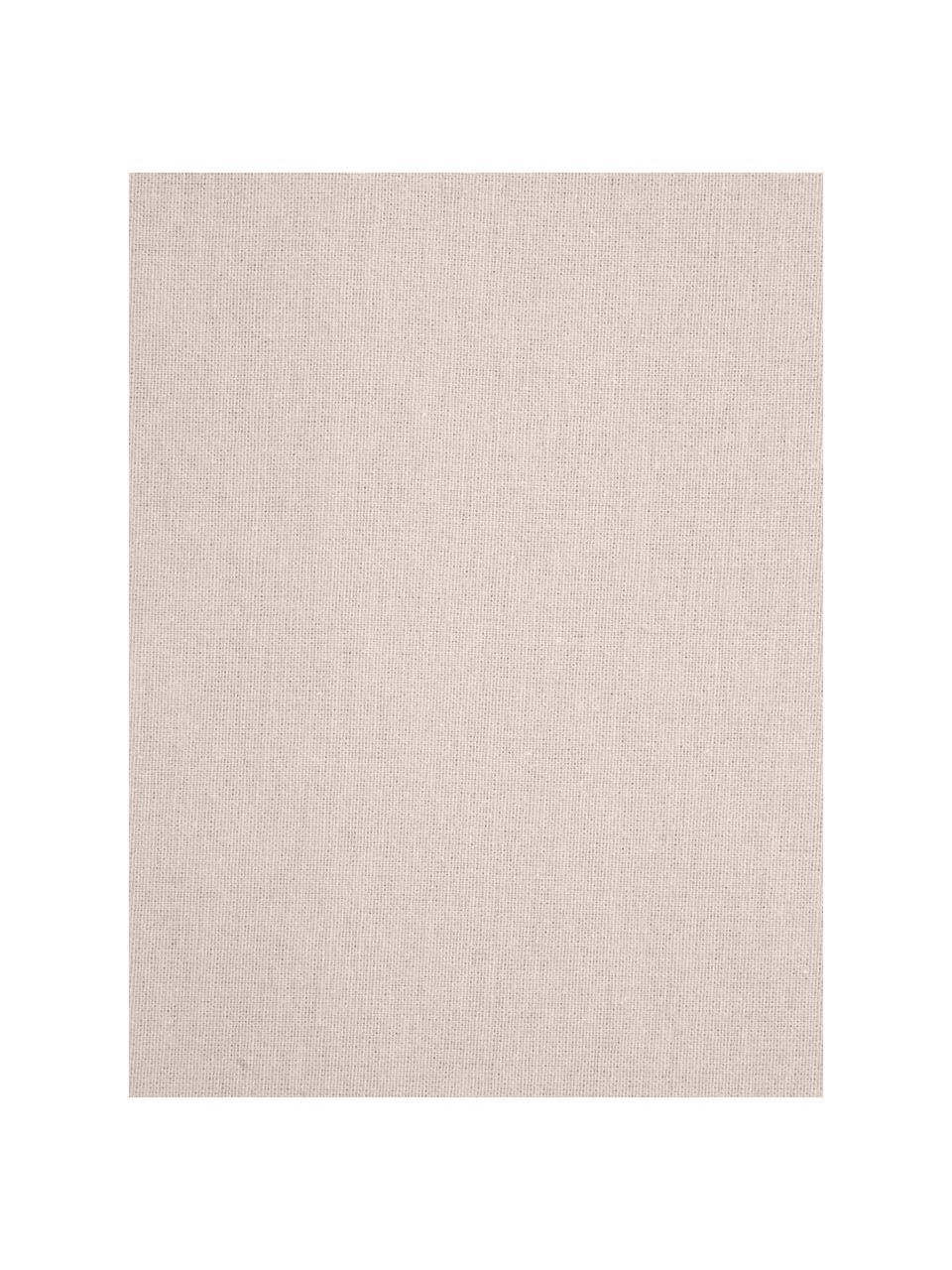 Drap-housse en flanelle beige Biba, Beige, larg. 180 x long. 200 cm