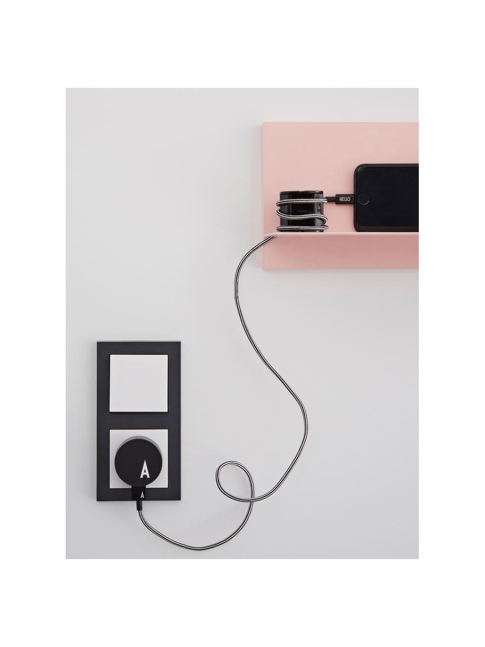 Oplader MyCharger (varianten van A tot Z), Kunststof, Zwart, Oplader Y