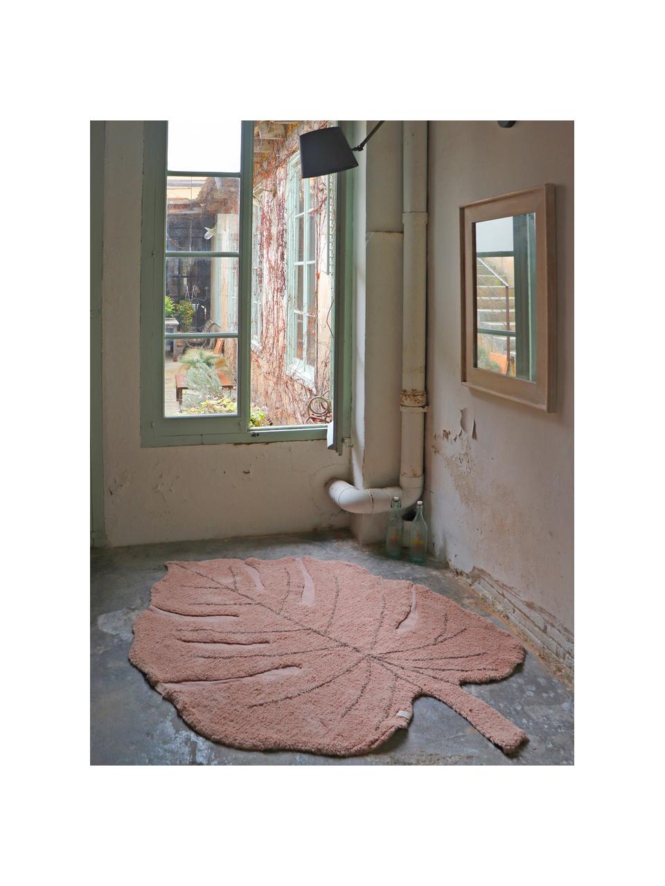 Ručně tkaný dětský koberec se strukturovaným povrchem Monstera, pratelný, Fialovorůžová, Š 120 cm, D 180 cm (velikost S)