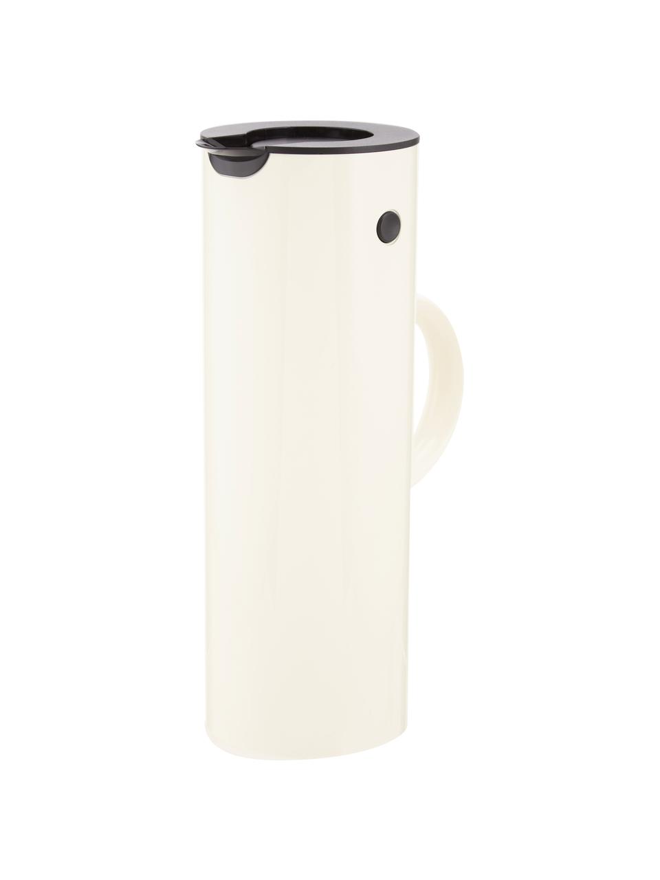 Termokonvice EM77, 1 l, ABS umělá hmota se skleněnou vložkou, Krémově bílá, lesklá, 1 l
