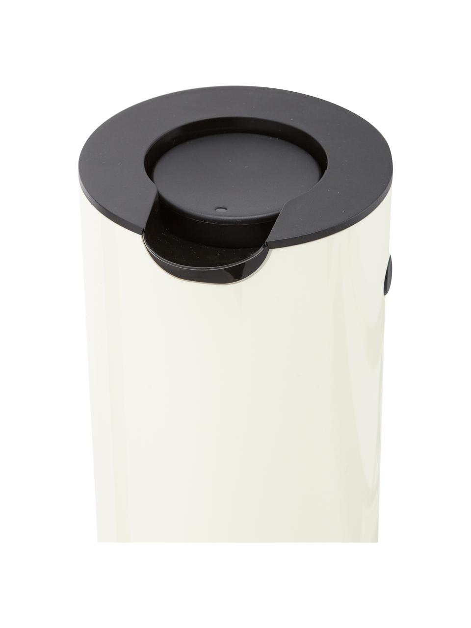 Brocca isotermica color bianco crema lucido EM77, 1 L, Materiale sintetico ABS con inserto in vetro, Bianco crema lucido, 1 L