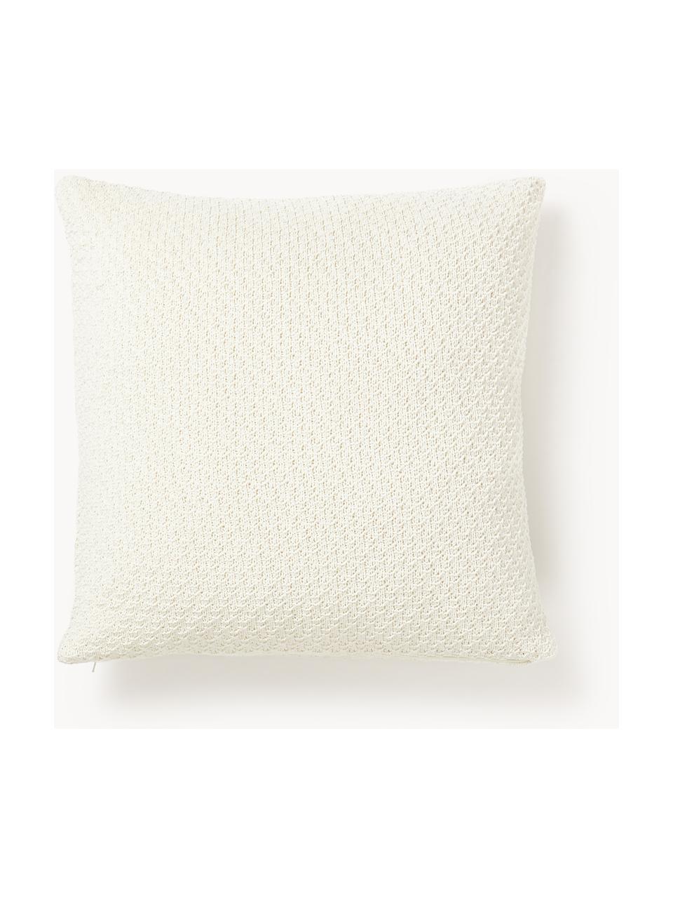 Housse de coussin 60x60 en chenille Everly, 100 % polyester (recyclé), certifié GRS

Le matériau est certifié selon STANDARD 100 by OEKO-TEX®, 11.HIN.00050, Blanc cassé, larg. 50 x long. 50 cm