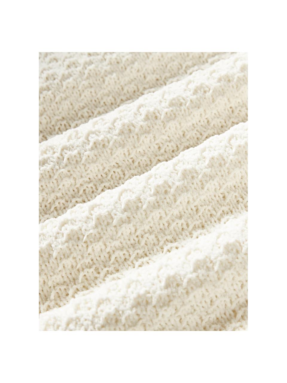 Housse de coussin 60x60 en chenille Everly, 100 % polyester (recyclé), certifié GRS

Le matériau est certifié selon STANDARD 100 by OEKO-TEX®, 11.HIN.00050, Blanc cassé, larg. 50 x long. 50 cm