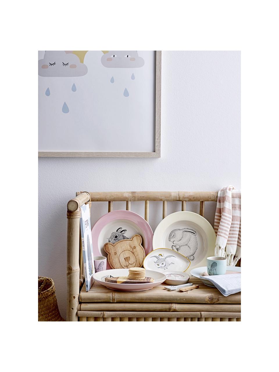 Poster enfant Rainbow, Blanc