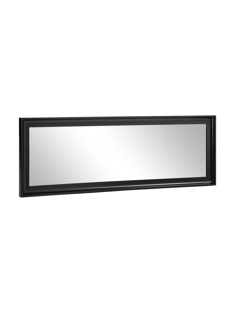 Nástěnné zrcadlo s černým rámem Romila, Černá, Š 52 cm, V 153 cm