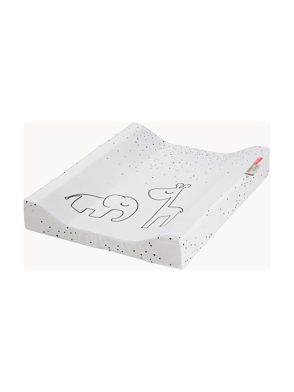 Przewijak Dreamy Dots, Tapicerka: 100% bawełna z certyfikat, Biały, S 50 x D 65 cm