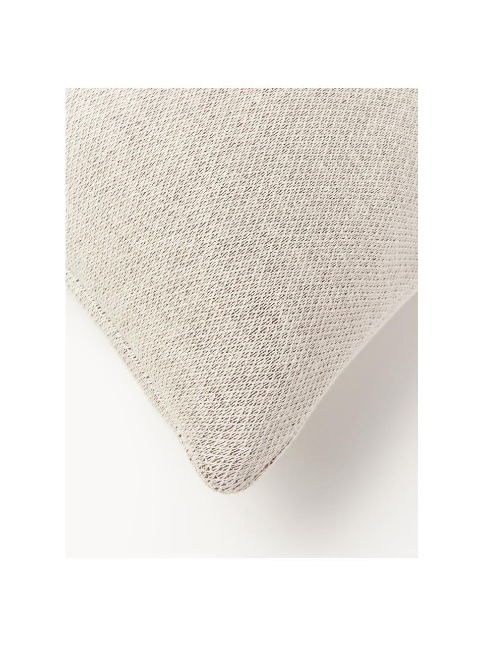 Housse de coussin en coton avec motif hivernal Buddy, 100% coton, Beige clair, multicolore, larg. 45 x long. 45 cm