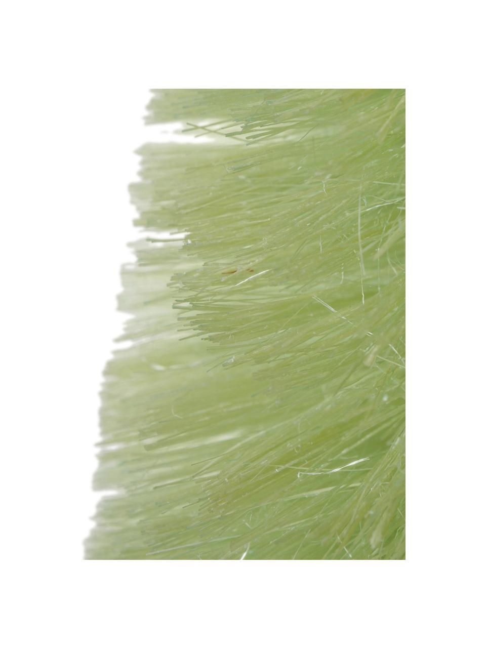 Piezas decorativas abetos Tarvo, 3 uds., Beige, tonos verdes, Ø 11 x Al 31 cm