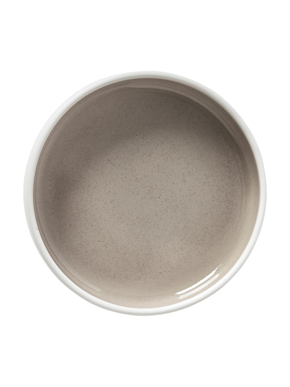 Service de table Ginger, 4 personnes (12 élém.), Grès cérame, Blanc cassé, beige, Lot de différentes tailles