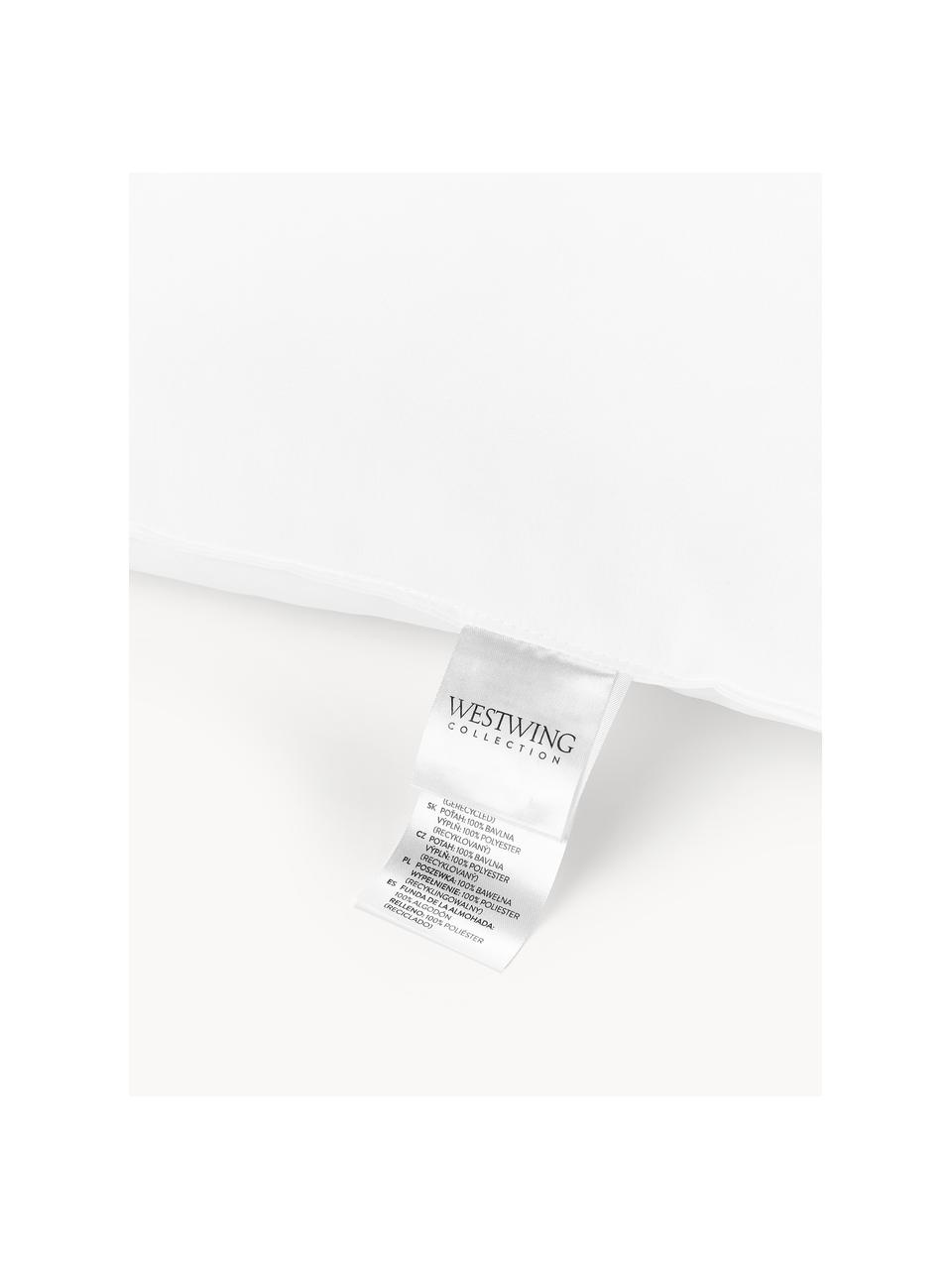 Relleno de cojín de microfibras Sia, tamaños diferentes, Funda: 100% algodón, Blanco, An 30 x L 50 cm