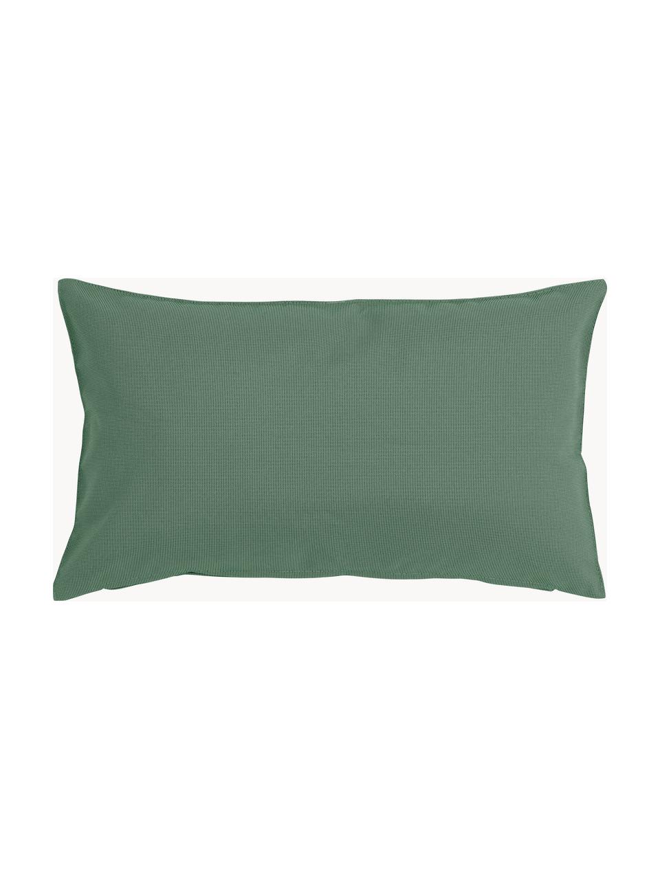 Cuscino imbottito da esterno St. Maxime, 100% poliestere, Verde scuro, Larg. 30 x Lung. 50 cm