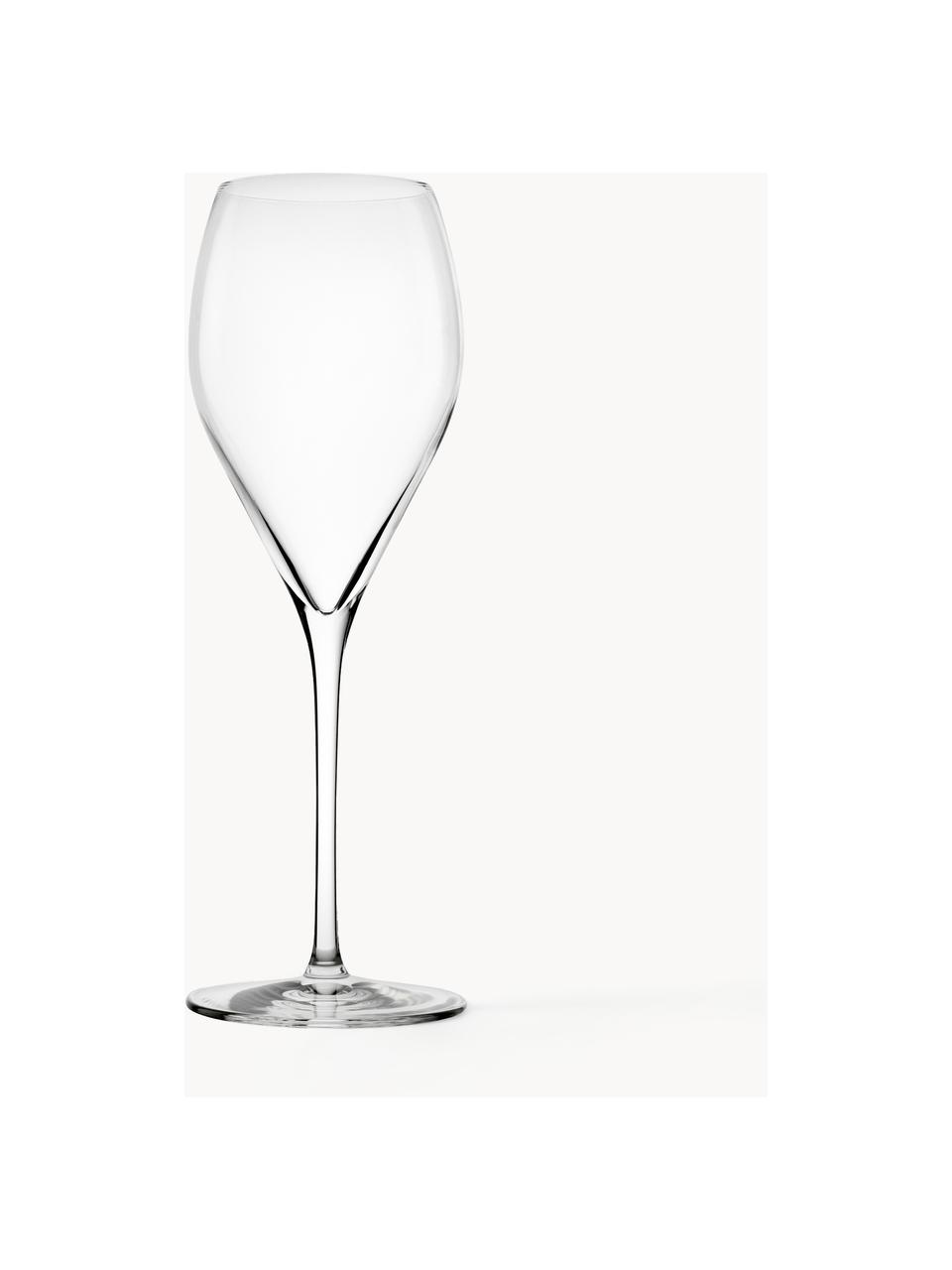 Krištáľové poháre na šampanské Prestige, 6 ks, Krištáľové sklo

Vneste lesk krištáľového skla na váš jedálenský stôl! Sklo je výnimočne priehľadné a ťažké, čo znamená, že pôsobí hodnotne a zároveň dobre vyzerá. Navyše jemné tvary robia z každého kusu špeciálny kúsok, ktorý je praktický aj krásny., Priehľadná, Ø 8 x V 23 cm, 340 ml