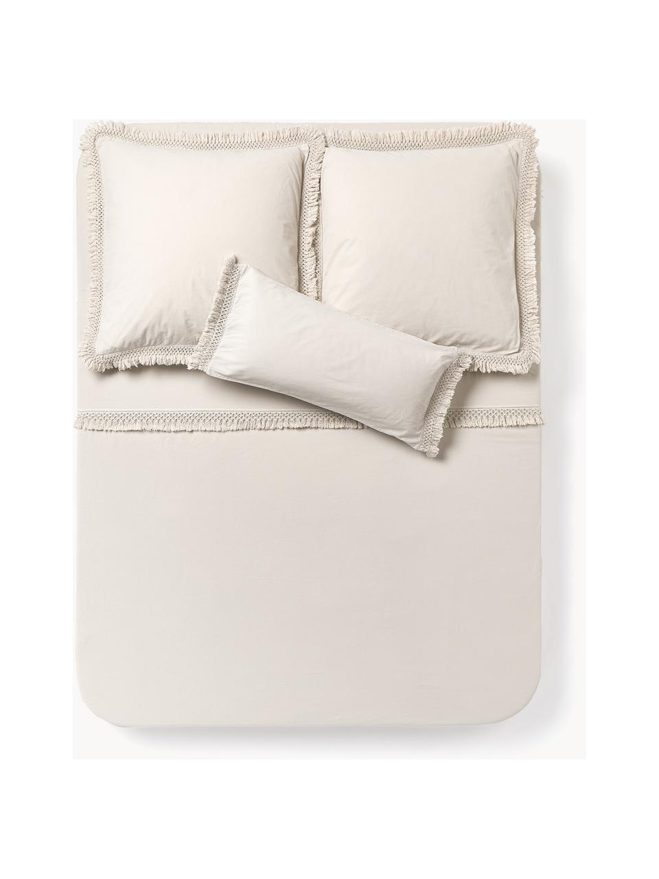 Sábana encimera de algodón Abra, 100% algodón
Densidad de hilo 165 TC, calidad estándar

El algodón da una sensación agradable y suave en la piel, absorbe bien la humedad y es adecuado para personas alérgicas.

El tratado de la prenda hace que el tejido sea suave y flexible al tacto, lo que hace que esta ropa de cama sea especialmente encantadora.

El material utilizado para este producto ha sido probado contra sustancias nocivas y está certificado según el STANDARD 100 por OEKO-TEX® (10817CIT, CITEVE)., Beige, Cama 150/160 cm (240 x 280 cm)
