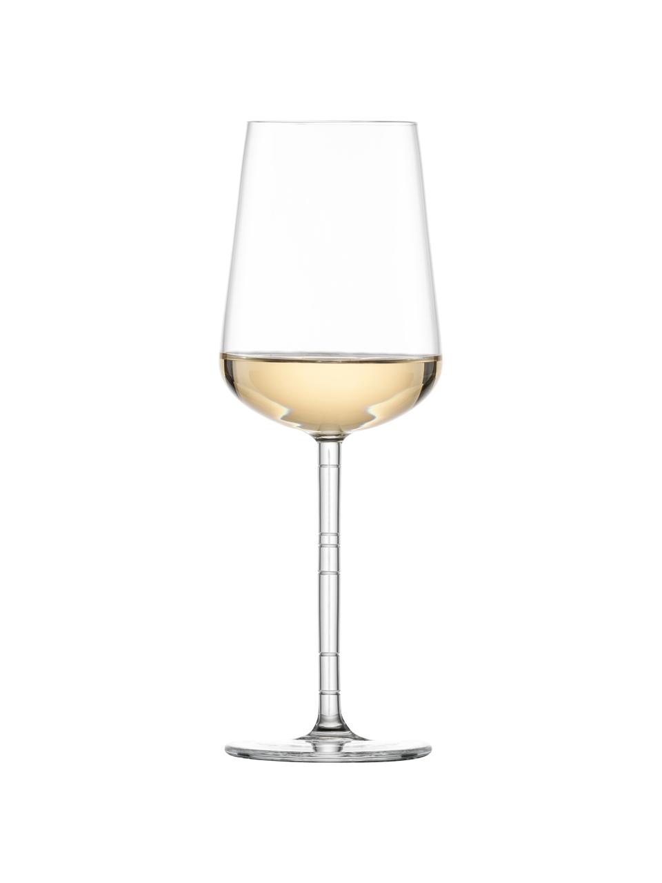 Verres à vin blanc en cristal Journey, 2 pièces, Verre cristal Tritan, Transparent, Ø 8 x haut. 23 cm, 440 ml