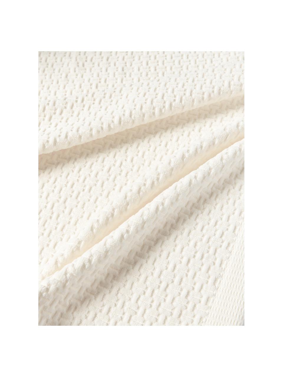 Serviette de toilette Niam, tailles variées, 100 % coton
Grammage intermédiaire, 500 g/m²

Le matériau est certifié STANDARD 100 OEKO-TEX®, 8135CIT, CITEVE, Blanc crème, Serviette de toilette, larg. 50 x long. 100 cm