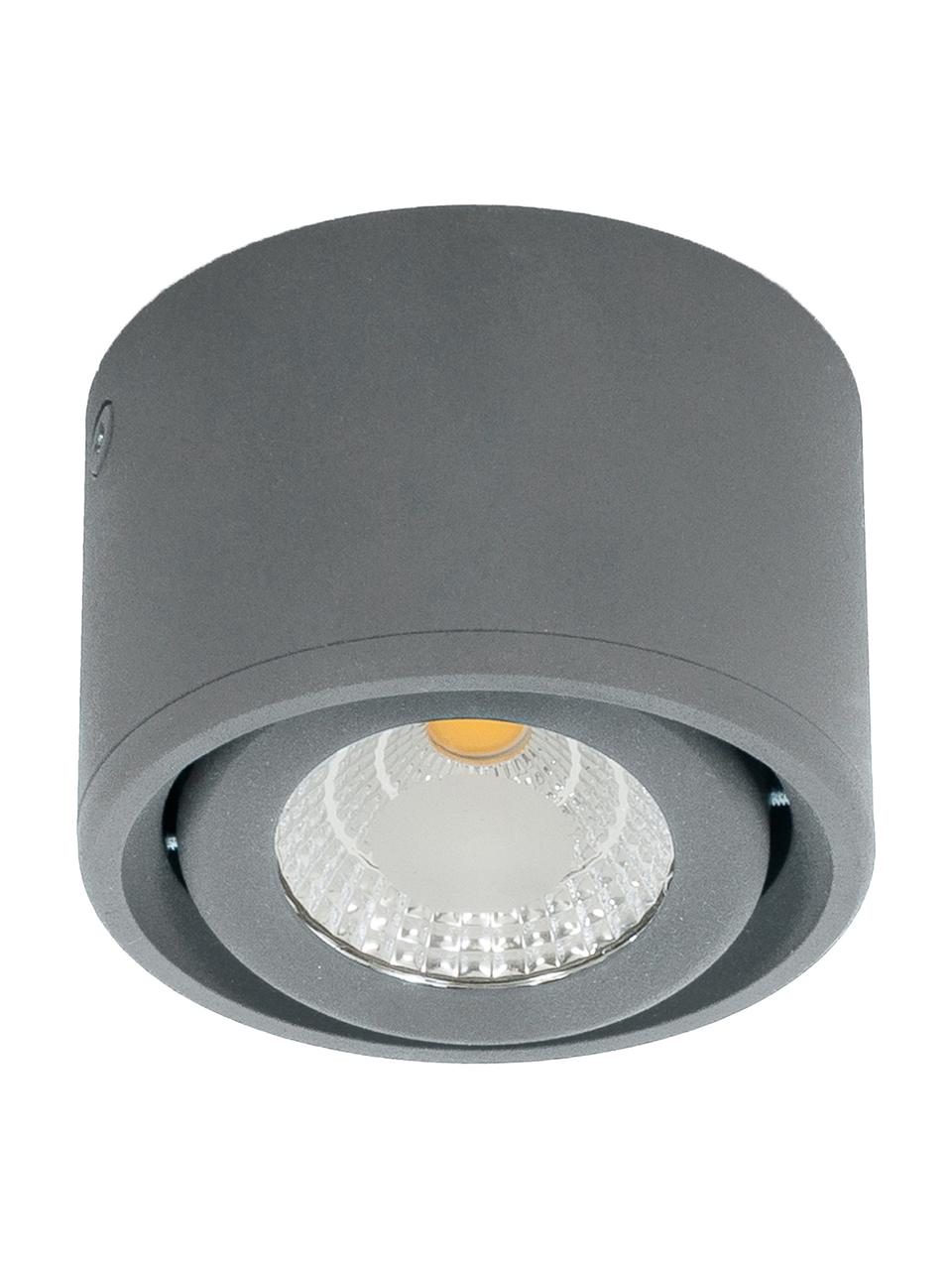 Lampa spot LED Anzio, Antracytowy, Ø 8 x W 5 cm