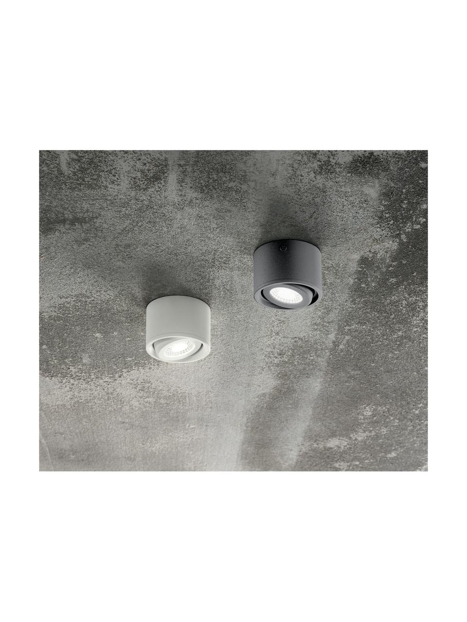 LED-Deckenspot Anzio in Anthrazit, Anthrazit, Ø 8 x H 5 cm