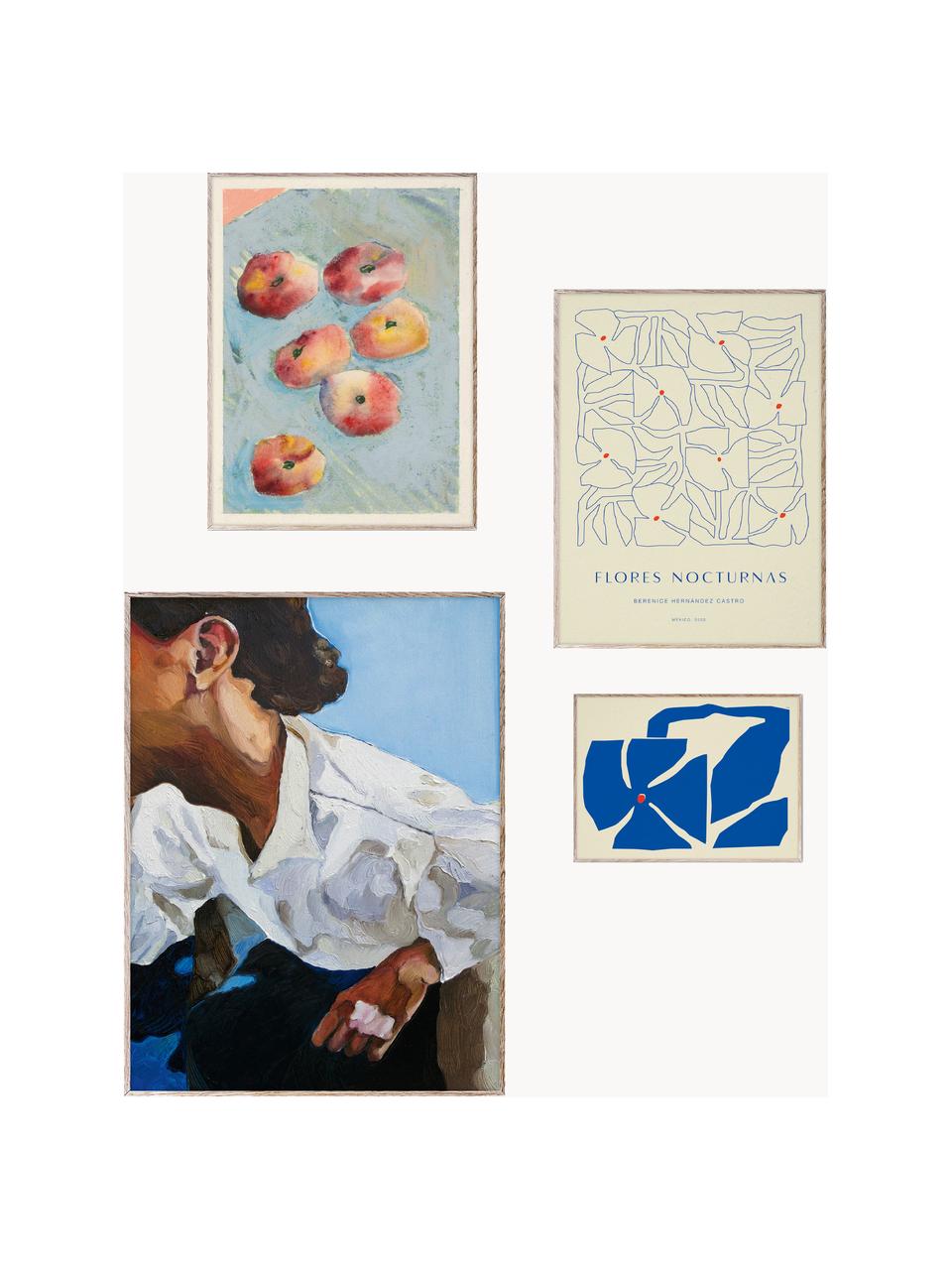 Súprava plagátov s rámom Artwall no. 09, 4 diely, Viac farieb, Súprava s rôznymi veľkosťami