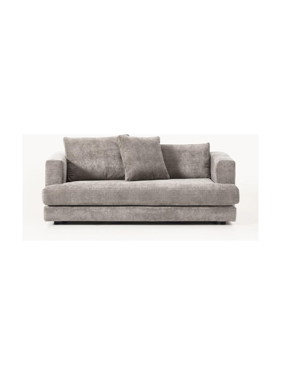 Sofa Tribeca (2-Sitzer), Bezug: 100 % Polyester Der strap, Gestell: Buchenholz, Kiefernholz, , Webstoff Taupe, B 185 x T 104 cm