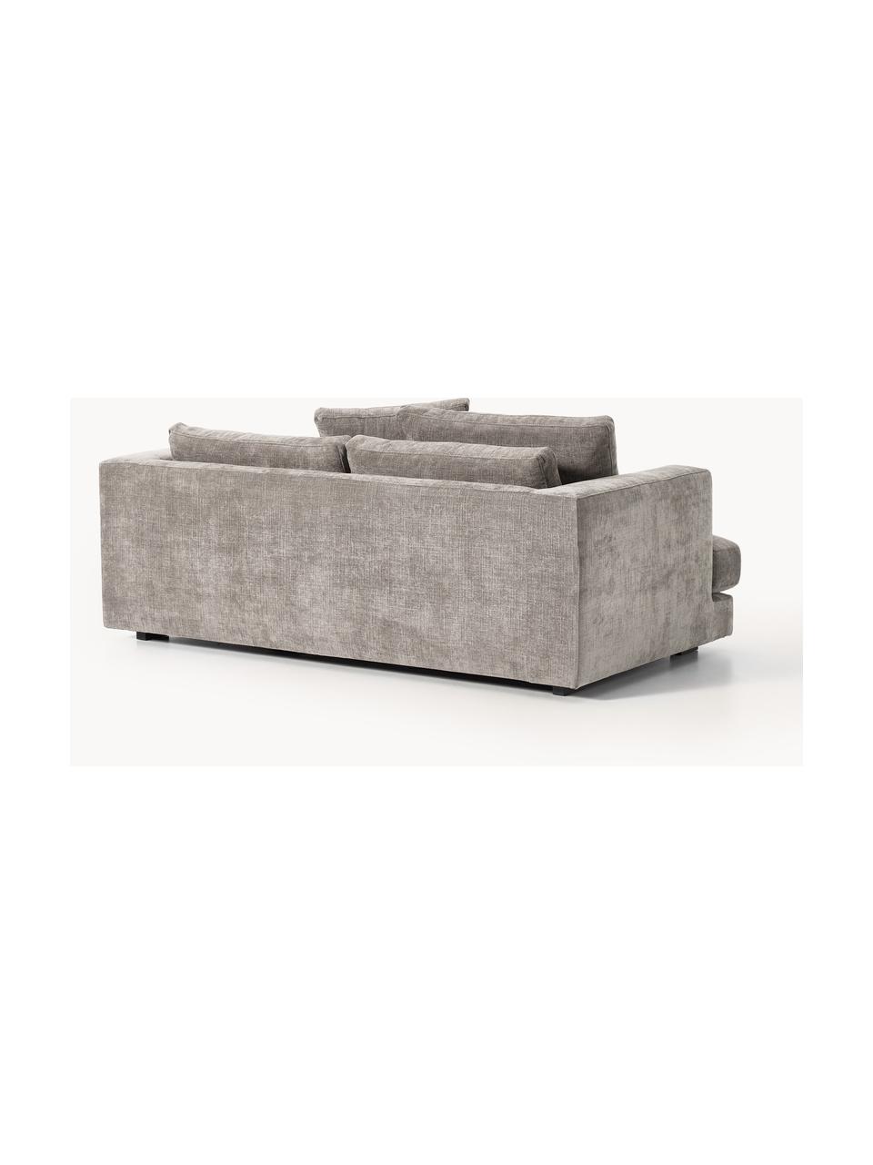 Sofa Tribeca (2-Sitzer), Bezug: 100 % Polyester Der strap, Gestell: Buchenholz, Kiefernholz, , Füße: Kiefernholz Dieses Produk, Webstoff Taupe, B 185 x T 104 cm