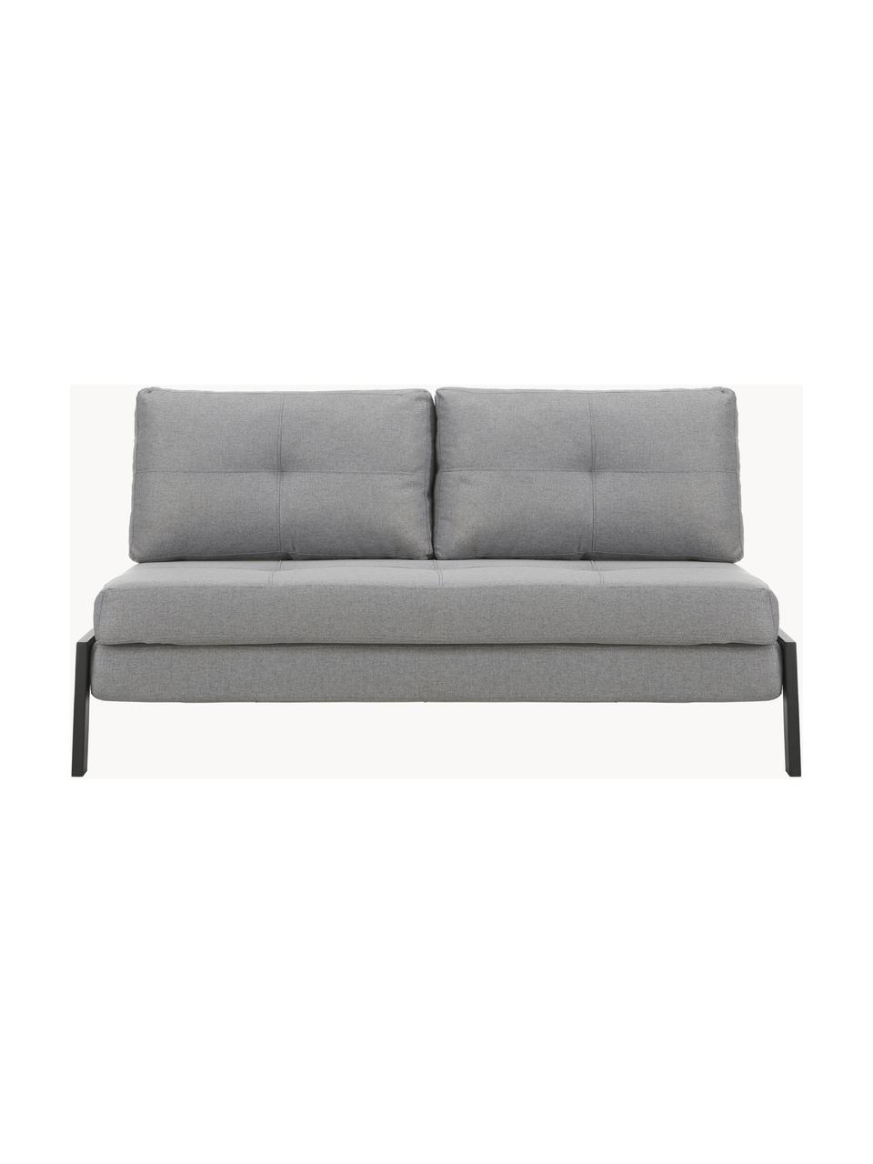 Sofá cama Edward, plegable (2 plazas), Tapizado: 100% poliéster Resistenci, Tejido gris claro, An 152 x F 96 cm