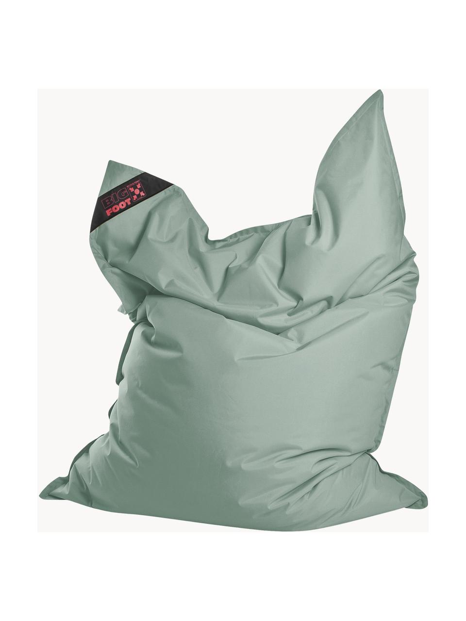 Grosser Sitzsack Scuba, Bezug: 100 % Polypropylen, UV-be, Salbeigrün, B 130 x H 170 cm