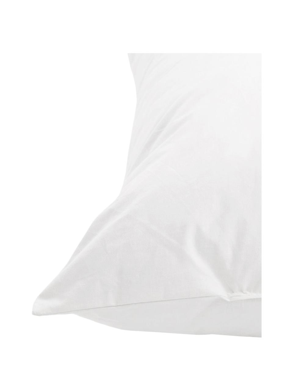 Relleno de cojín Komfort, 60 x 60, Funda: percal Mako, 100% algodón, Blanco, An 60 x L 60 cm