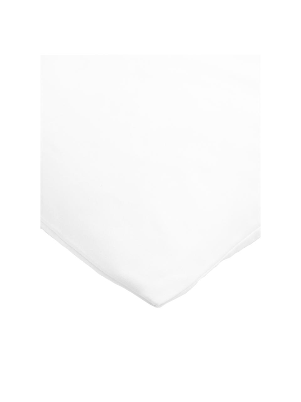 Poszewka na poduszkę z perkalu Elsie, 2 szt., Biały, S 40 x D 80 cm
