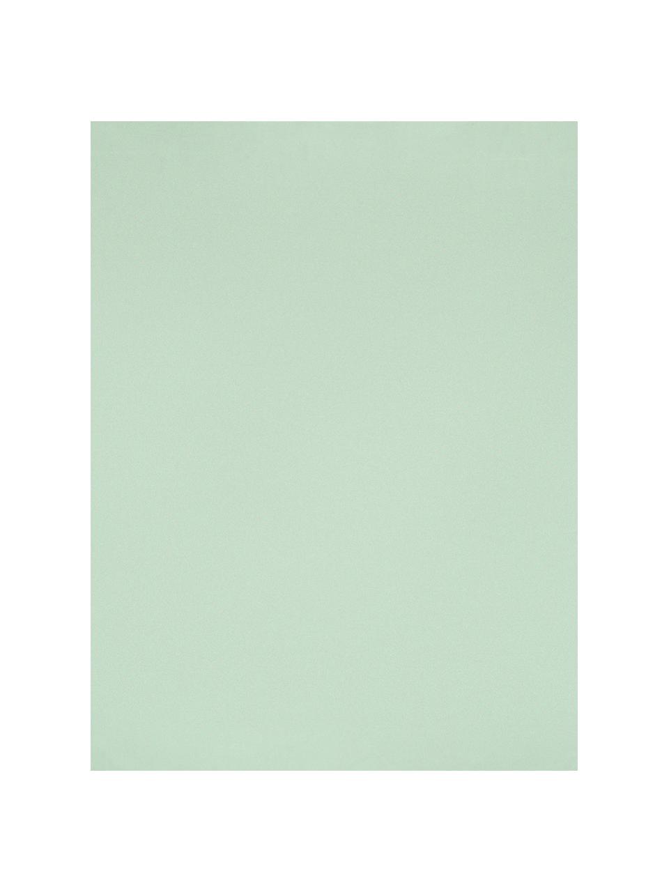 Sábana encimera de satén Comfort, Verde salvia, Cama 180/200 cm (270 x 270 cm)