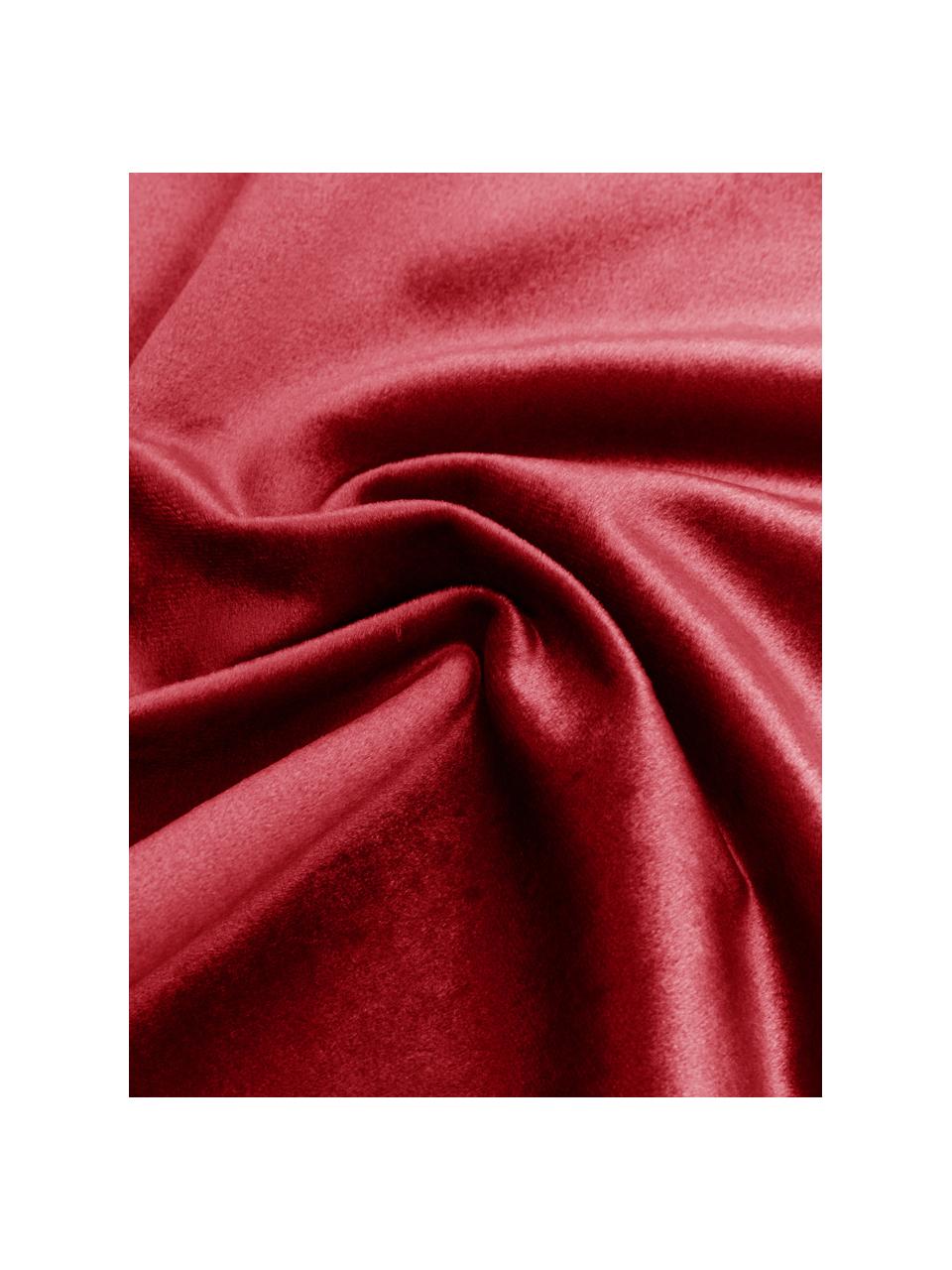 Samt-Tischsets Simone, 2 Stück, 100% Polyestersamt, Rot, 35 x 45 cm