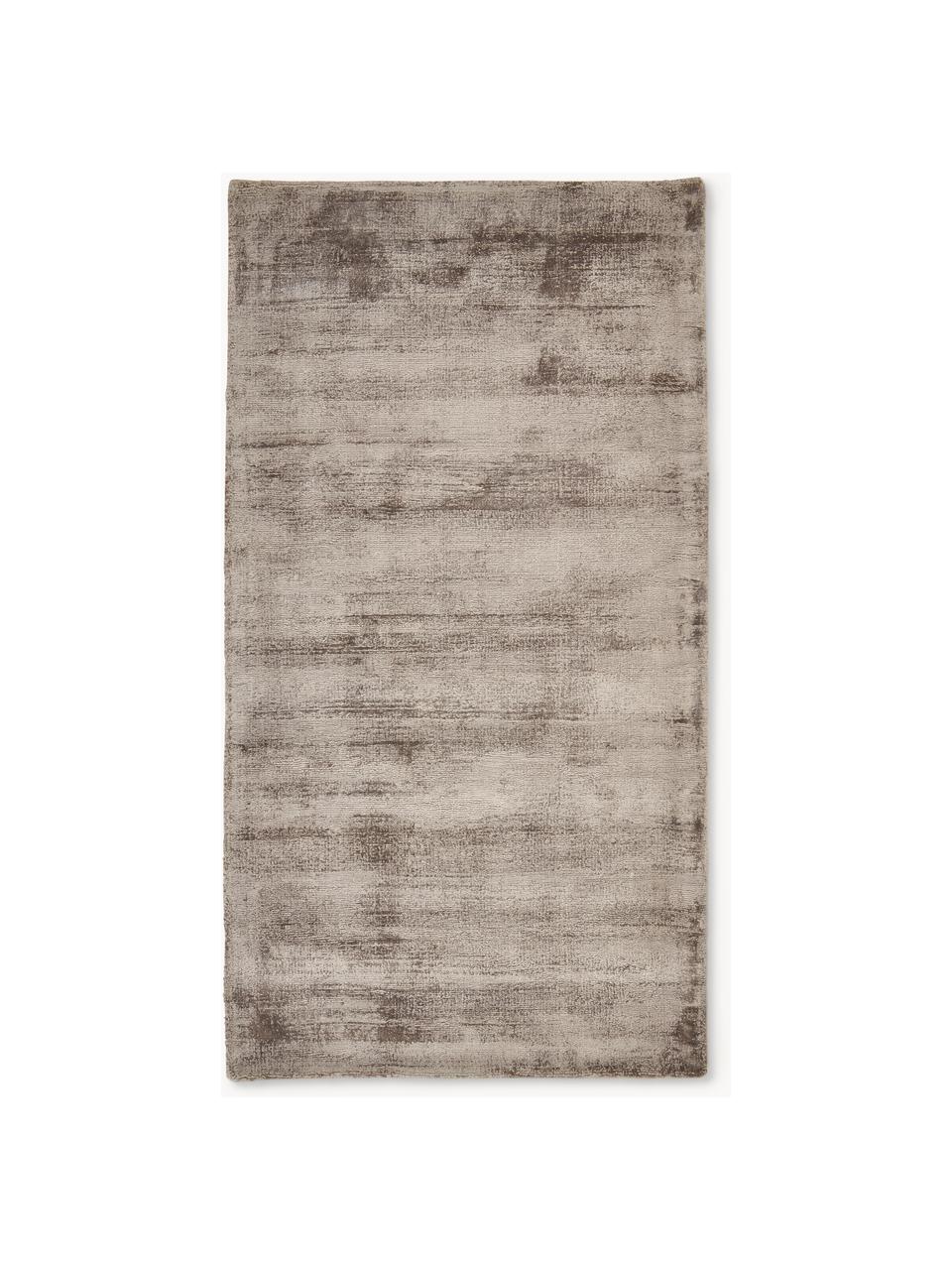 Ručne tkaný koberec z viskózy Jane, Sivobéžová, Š 200 x D 300 cm (veľkosť L)