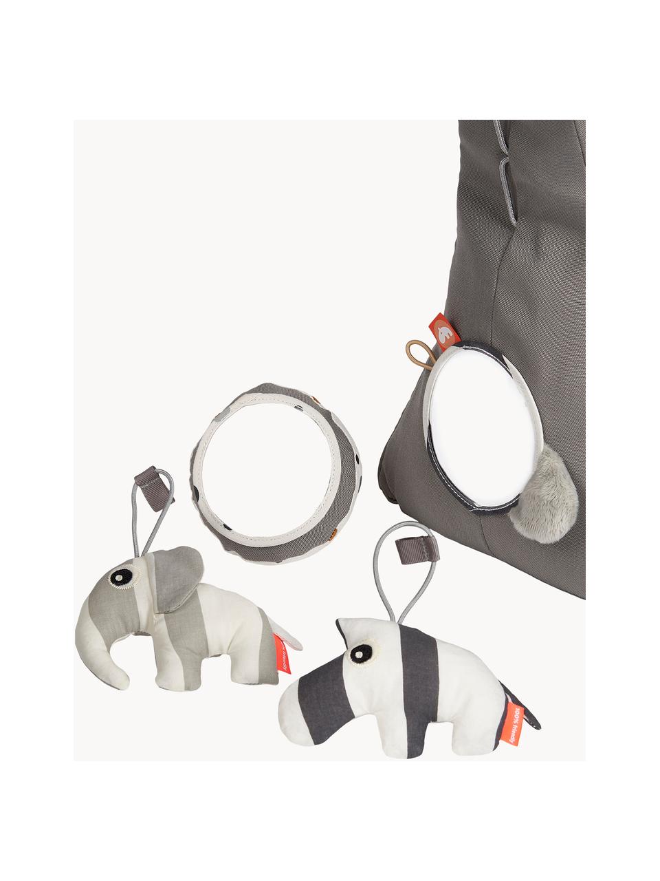 Arco da gioco Animals, Arco: 100% poliestere, Grigio, Larg. 44 x Alt. 38 cm