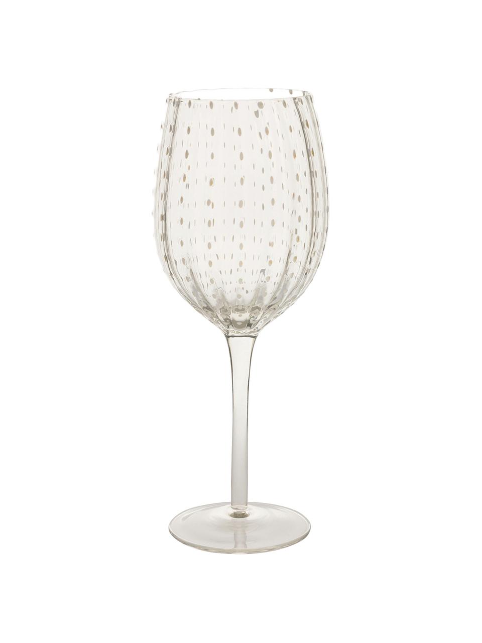 Wijnglazenset Shiraz, set van 6, Glas, Meerkleurig, Ø 7 x H 23 cm, 300 ml