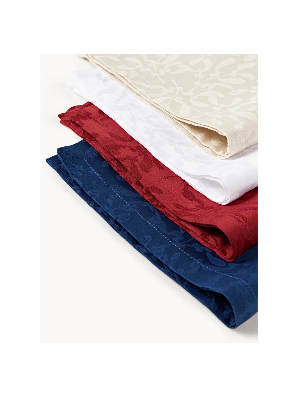 Serviettes en textile avec motif hivernal Hollyn, 4 pièces, 100 % coton

Le matériau est certifié STANDARD 100 OEKO-TEX®, 2534CIT, CITEVE, Rouge, larg. 45 x long. 45 cm