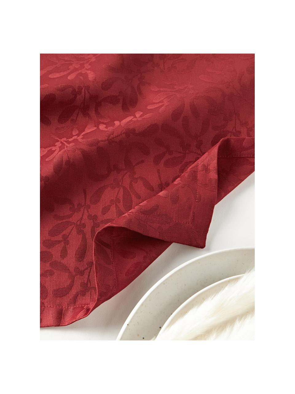 Serviettes en textile avec motif hivernal Hollyn, 4 pièces, 100 % coton

Le matériau est certifié STANDARD 100 OEKO-TEX®, 2534CIT, CITEVE, Rouge, larg. 45 x long. 45 cm