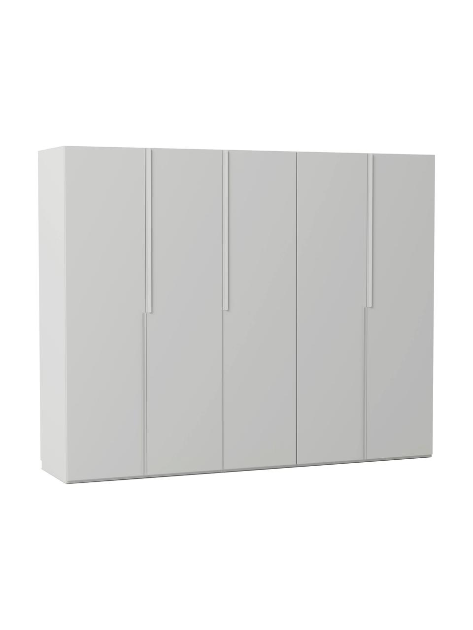 Modulárna šatníková skriňa Leon, šírka 250 cm, niekoľko variantov, Sivá, Basic, Š 250 x V 200 cm