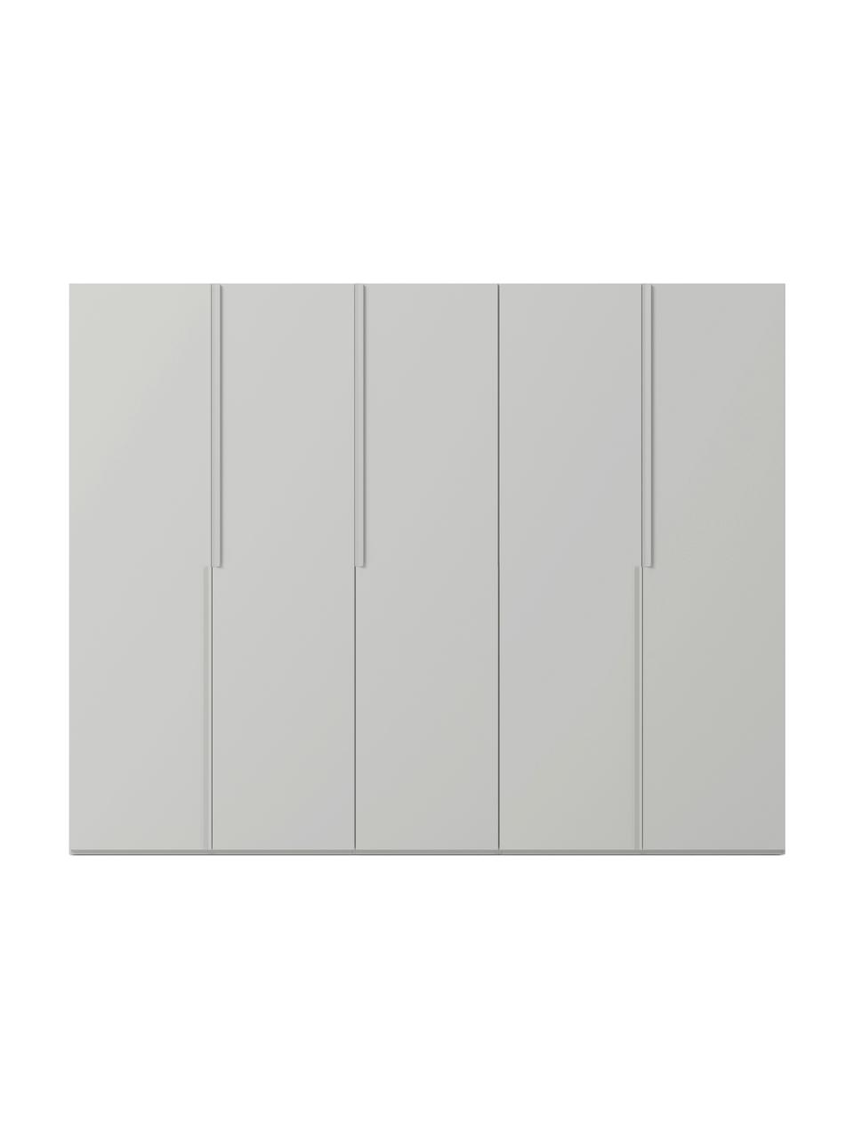 Modulárna šatníková skriňa Leon, šírka 250 cm, niekoľko variantov, Sivá, Basic, Š 250 x V 200 cm