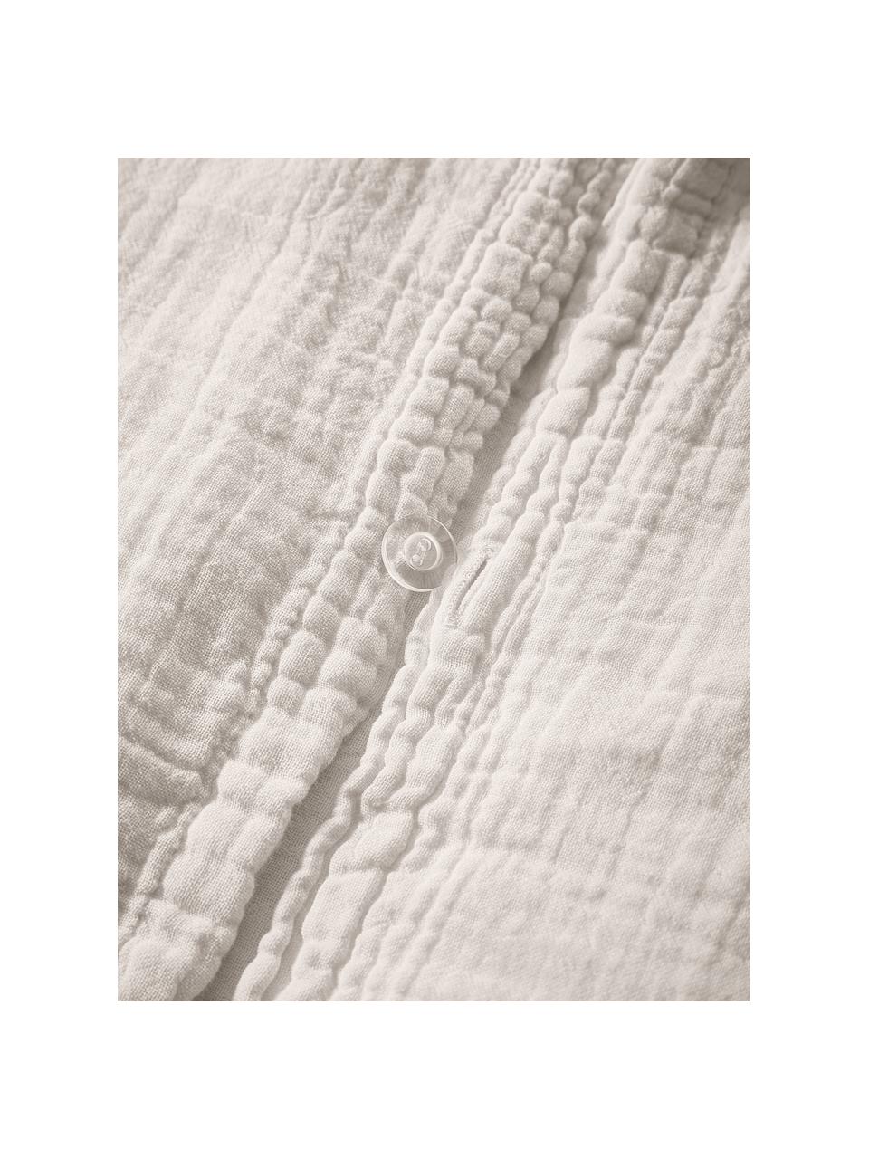 Mušelínová obliečka na paplón Odile, Béžová, Š 155 x D 220 cm