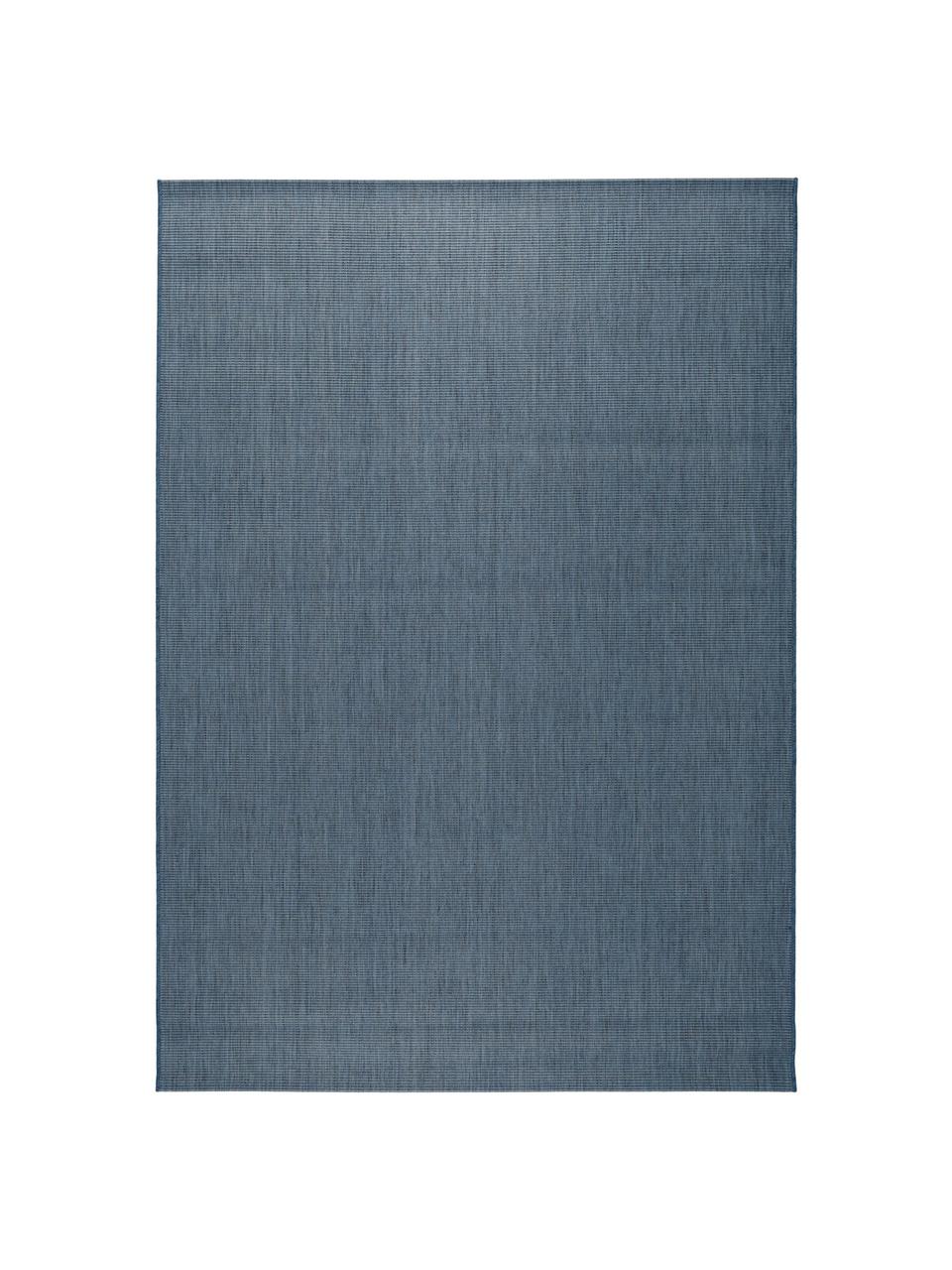 In- & Outdoor-Teppich Metro, 100% Polypropylen, Blau, B 240 x L 340 cm (Größe XL)