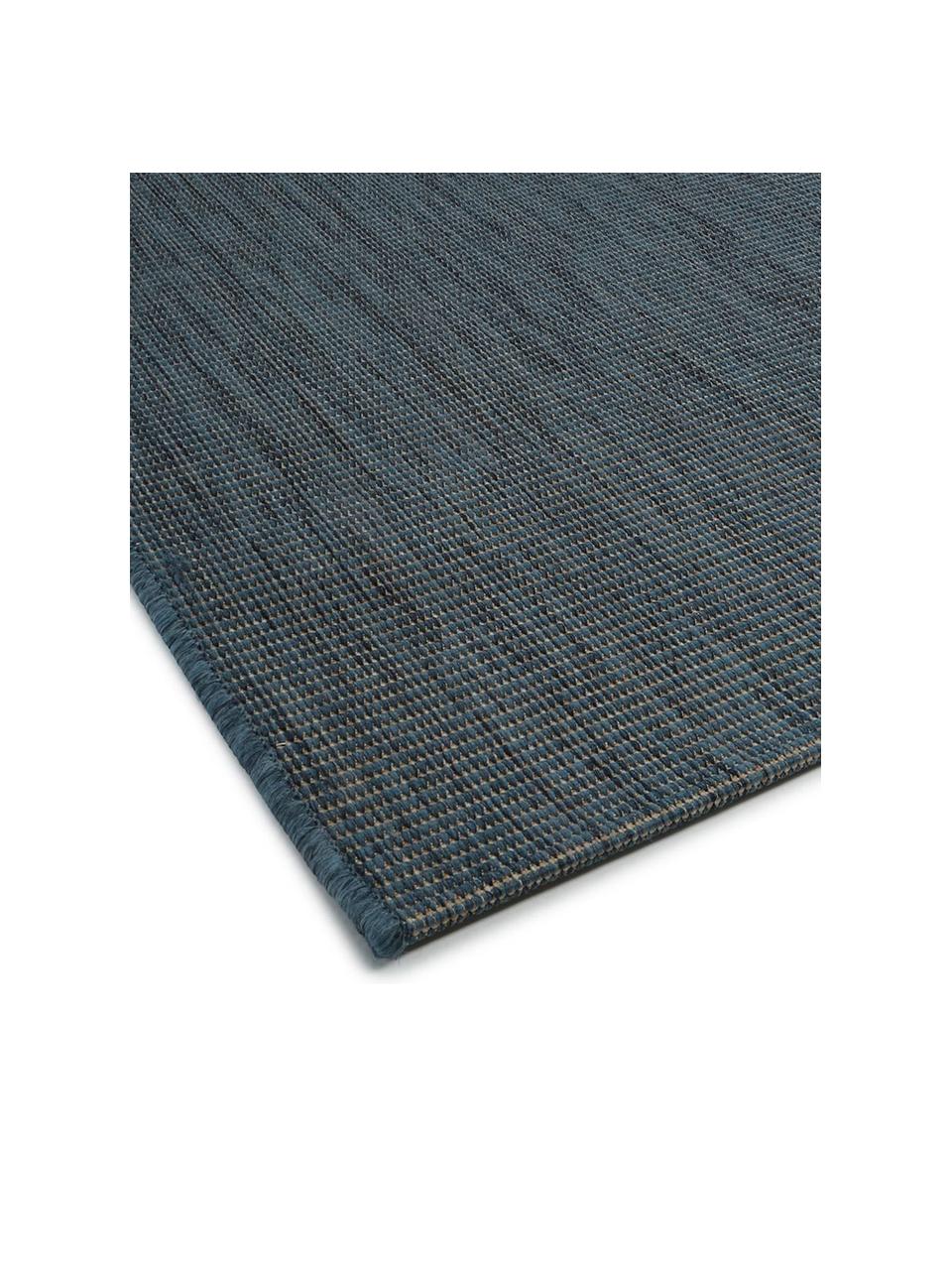 In- & Outdoor-Teppich Metro, 100% Polypropylen, Blau, B 240 x L 340 cm (Größe XL)