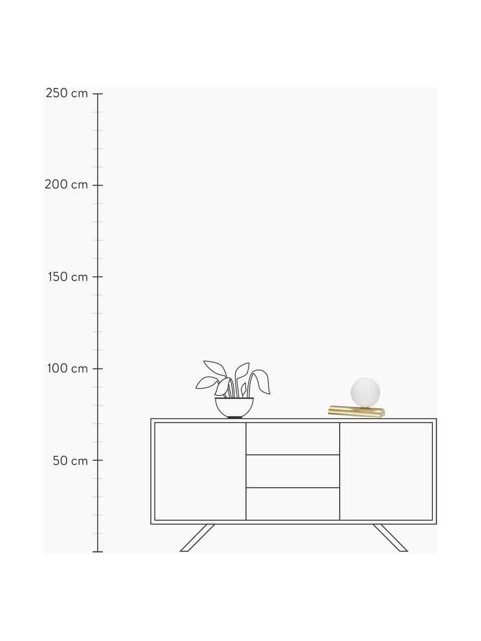 Lampa stołowa Balance, Biały, odcienie złotego, S 30 x W 22 cm