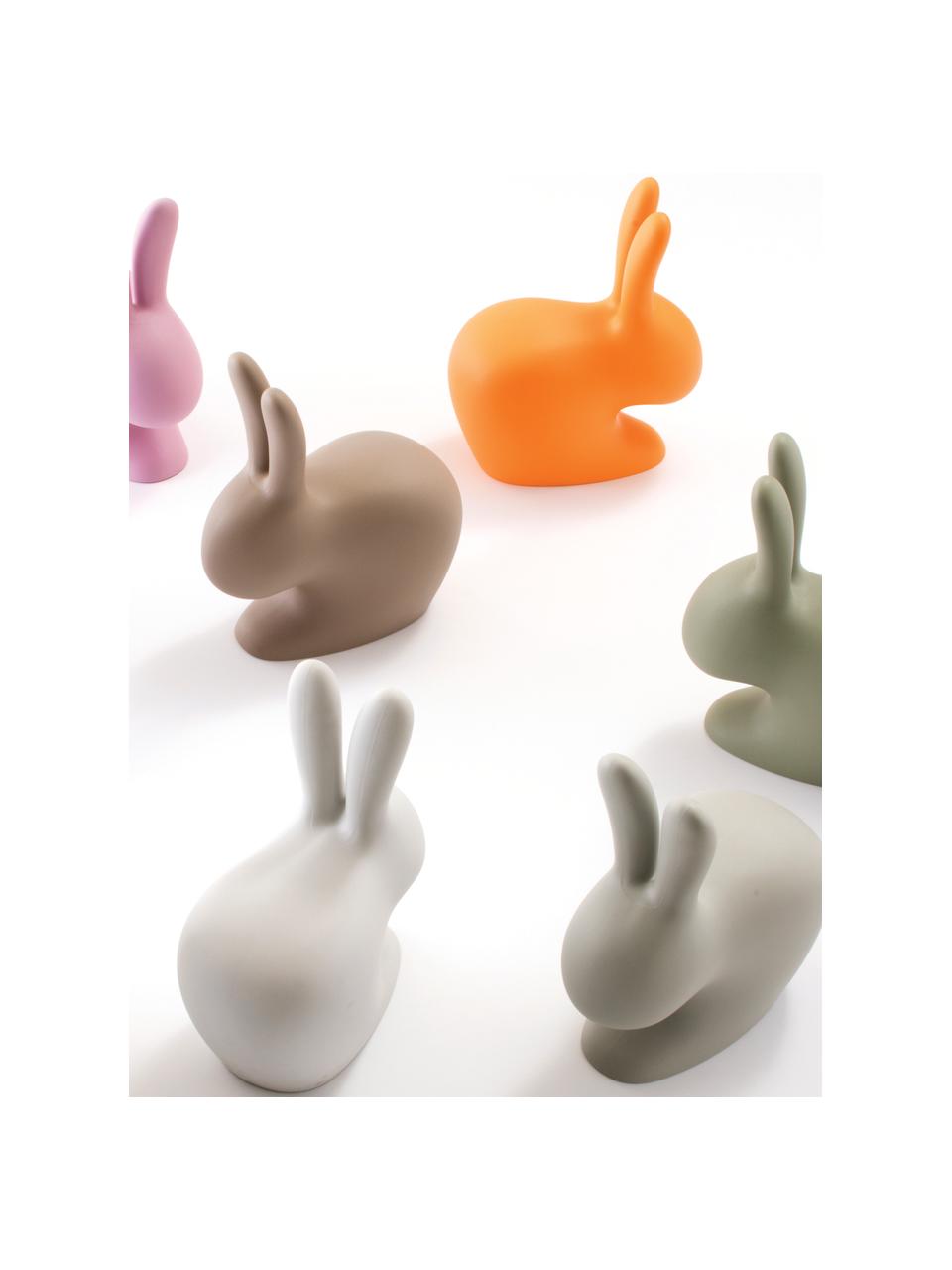Kinderhocker Rabbit, Kunststoff (Polyethylen), Weiß, 46 x 53 cm