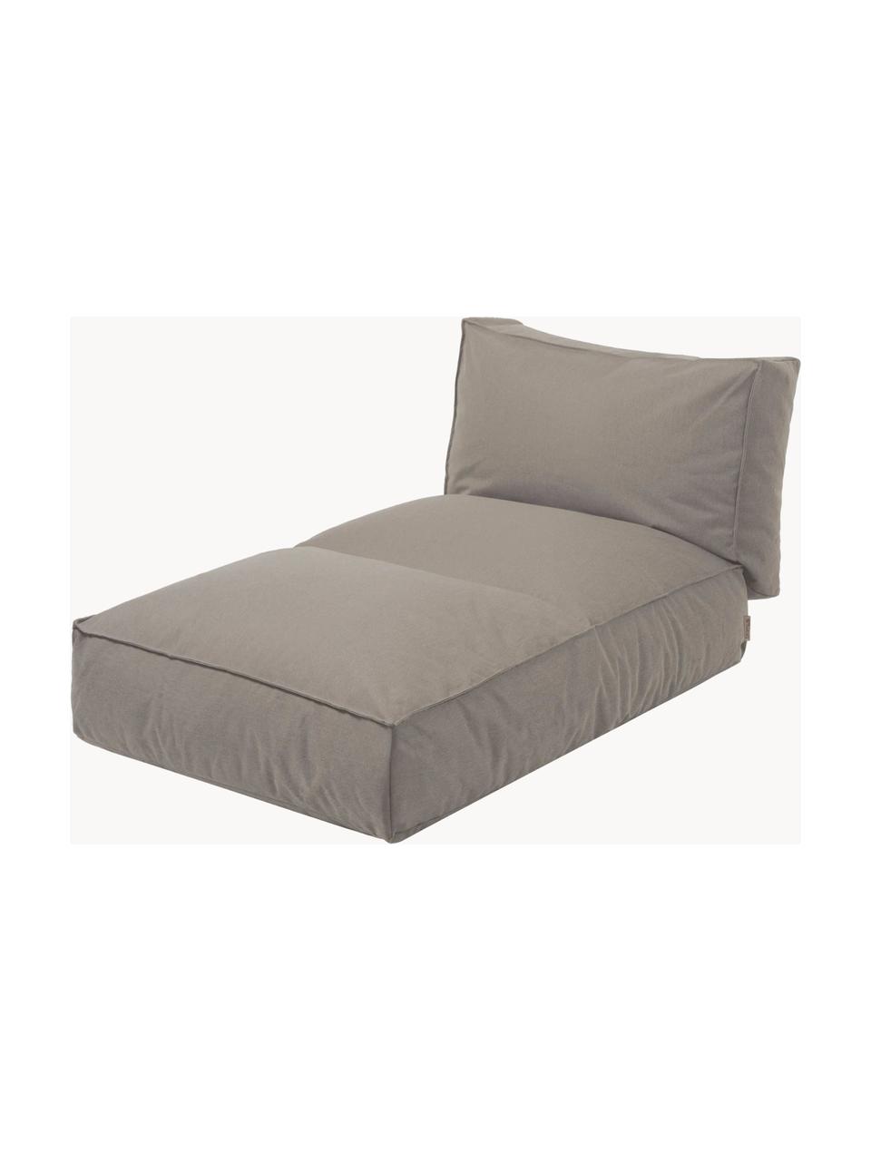 Garten-Daybed Stay, verstellbar, Bezug: 100 % Polyester, wetterfe, Gestell: Stahl, pulverbeschichtet, Webstoff Taupe, B 116 x T 190 cm