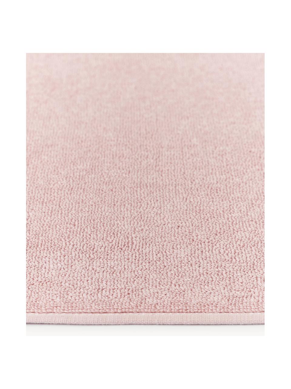 Tapis de bain antidérapant coton bio Premium, 100 % coton bio certifié GOTS (par GCL International, GCL-300517)
Qualité supérieure 750 g/m², Vieux rose, larg. 50 x long. 70 cm